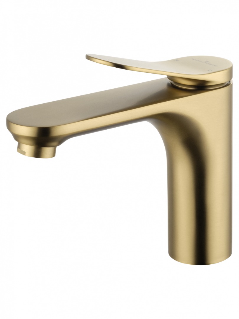 Смеситель для раковины Wonzon&Woghand WW-A40482-BG брашированное золото 