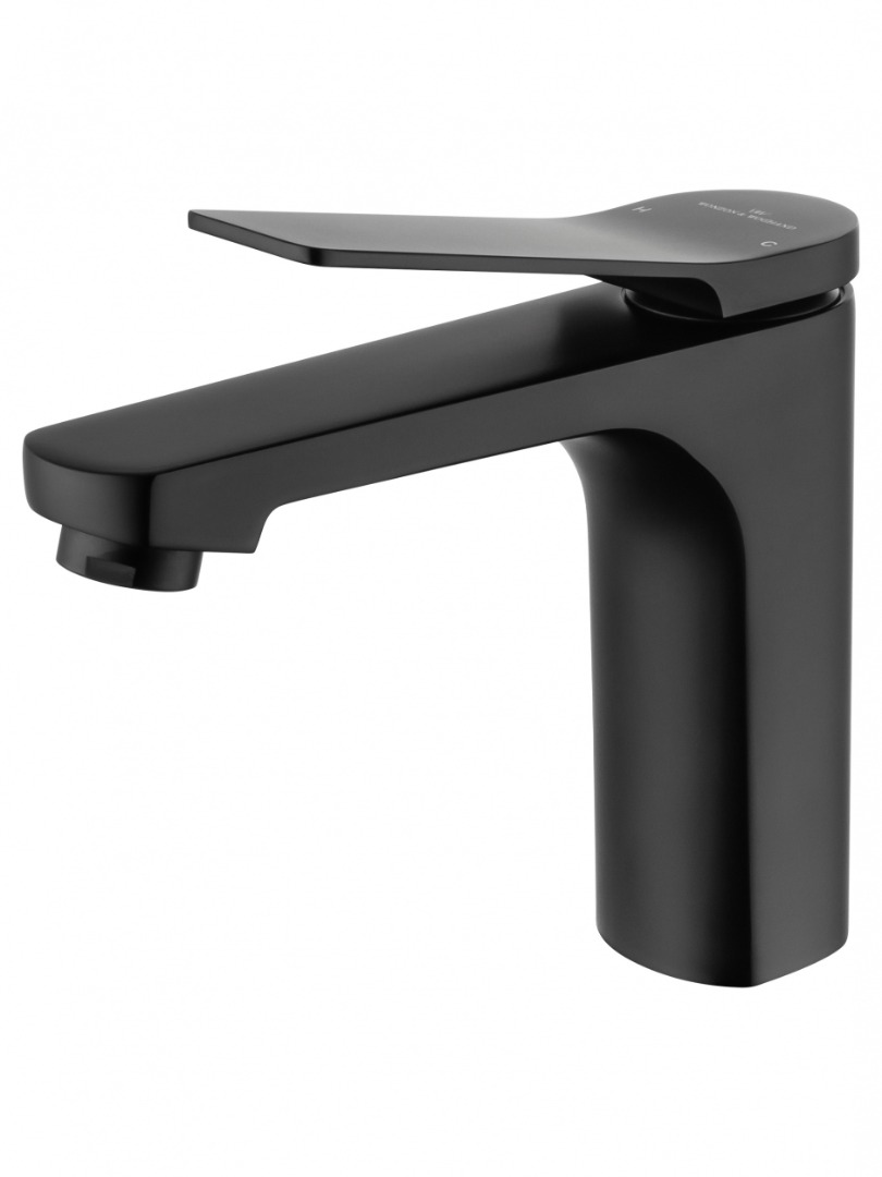 Смеситель для раковины Wonzon&Woghand WW-XH-013-MB черный матовый 