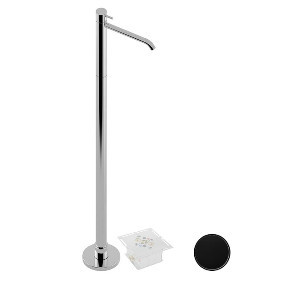 Смеситель для раковины Giulini MyFuture F5990EPNO черный матовый 