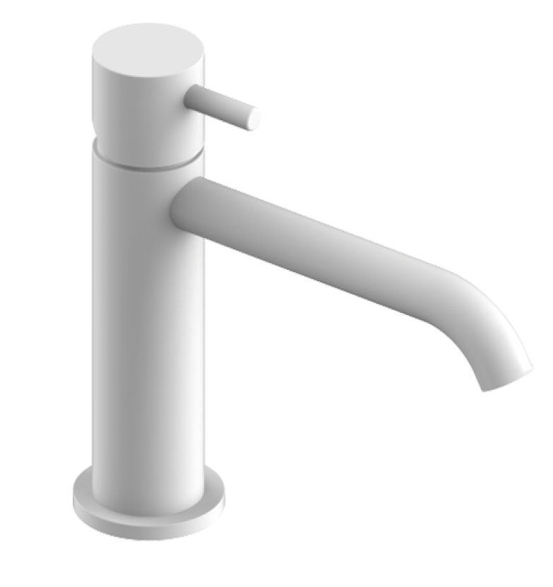 Смеситель для раковины Giulini My Future F5905/SCBO белый матовый 