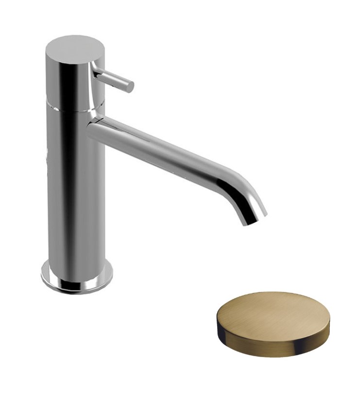 Смеситель для раковины Giulini My Future F5905/OSP золото брашированный 