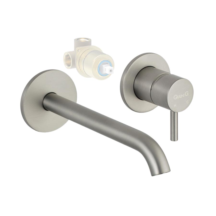 Смеситель для раковины Giulini MyFuture F5920-18EPNKO никель матовый 