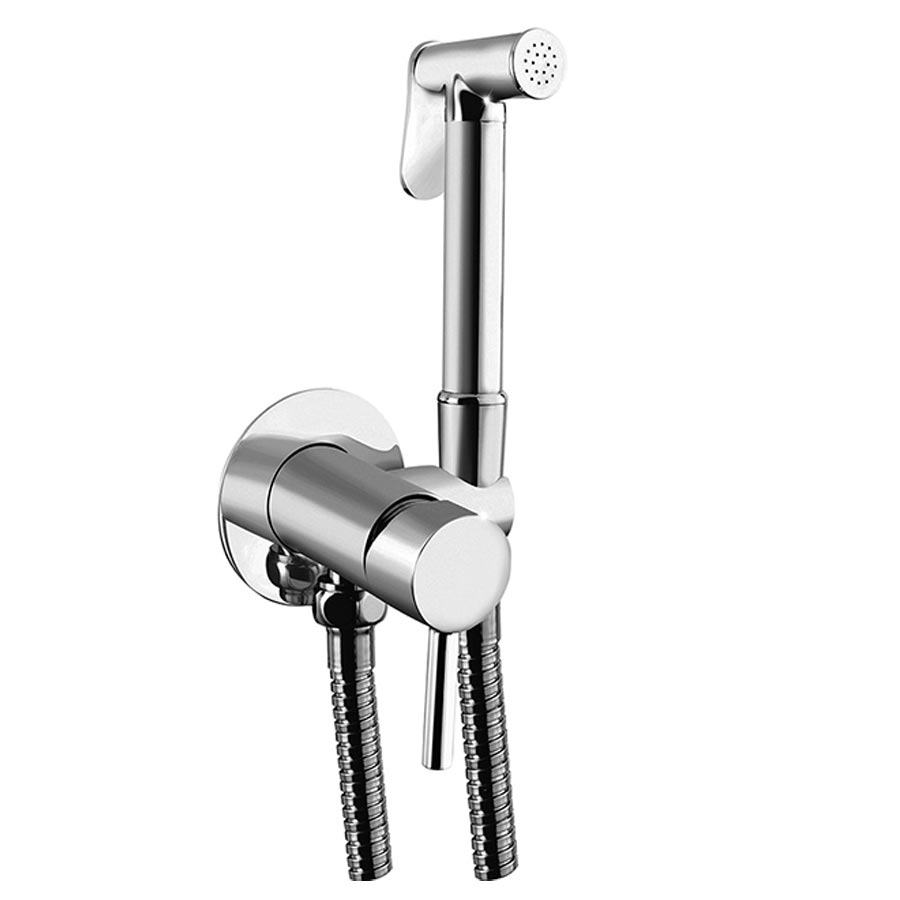 Смеситель с гигиеническим душем Giulini Futuro FSH23EP хром 