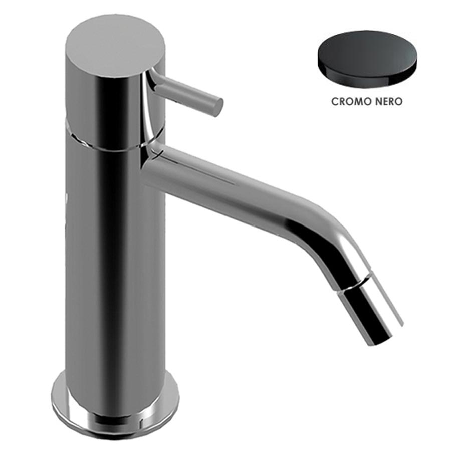 Смеситель для биде Giulini My Future F5907/SCCRN черный глянцевый хром 