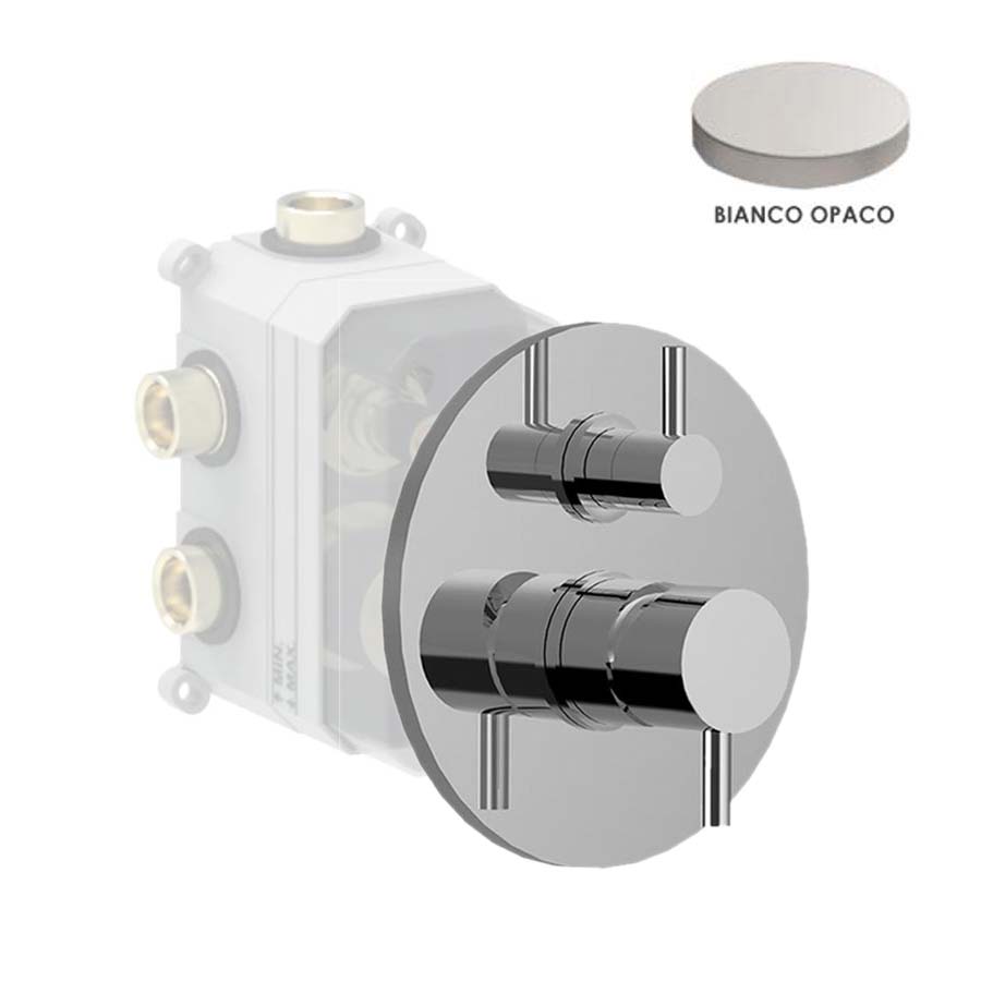 Смеситель для ванны и душа Giulini MyFuture F5964-3EPBO белый матовый 