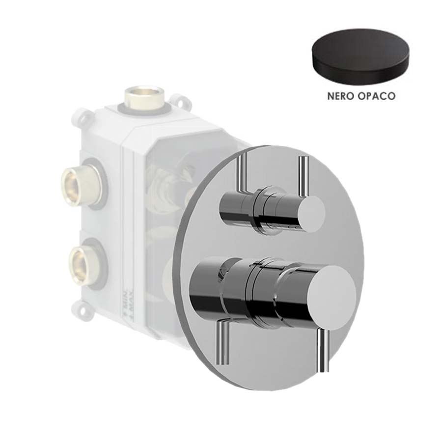 Смеситель для ванны и душа Giulini MyFuture F5964-3EPNO черный матовый 