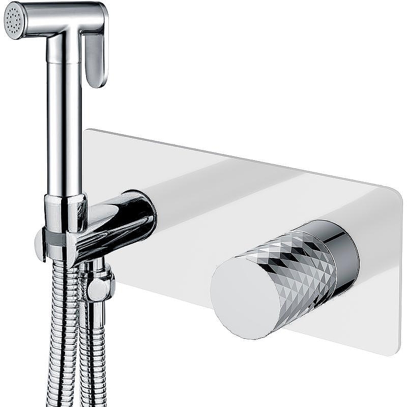 Гигиенический душ Boheme Stick 127-WCR.3 белый, хром 